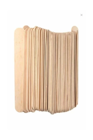 100 Adet Ağda Spatulası Dil Çubuğu ürün görseli 1