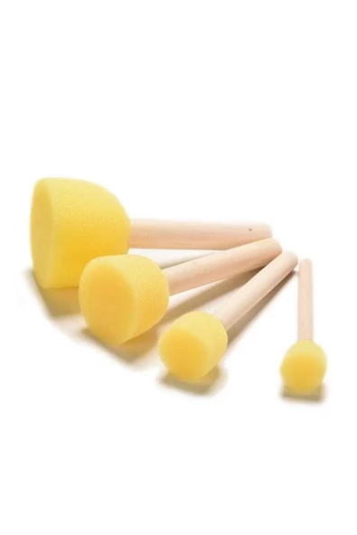 BRONS SÜNGERLİ TAMPON 4 LÜ RENKLİ - Resim 3