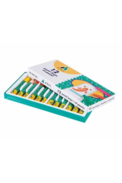 adel Pastel Boya 12li ürün görseli 1