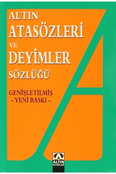 ALTIN ATASÖZLERİ VE DEYİMLER ürün görseli 1