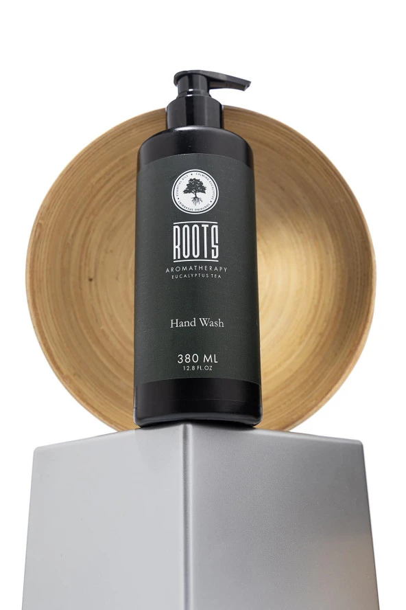 Roots Aromatherapy Eucalyptus Tea Hand Wash 380 ml 12.8 fl oz ürün görseli 1