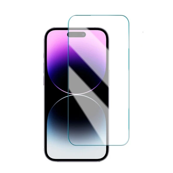 Tonex İphone 14 Pro Uyumlu 2 Adet Temperli cam 9H sertlik 2.5D Ekran koruyucu ürün görseli 1