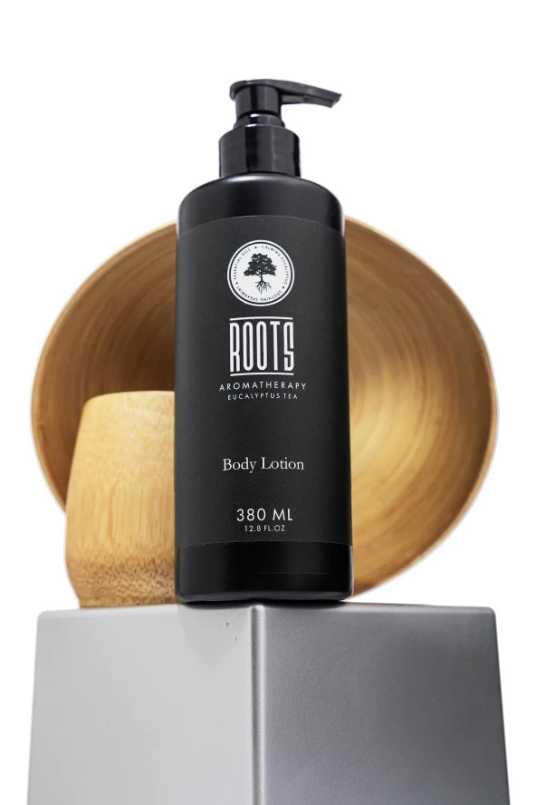 Roots Aromatherapy Eucalyptus Tea Body Lotion 380 ml 12.8 fl oz ürün görseli 1