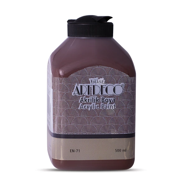 Artdeco Akrilik Boya 500 ML Kahverengi 070L-3615 ürün görseli 1
