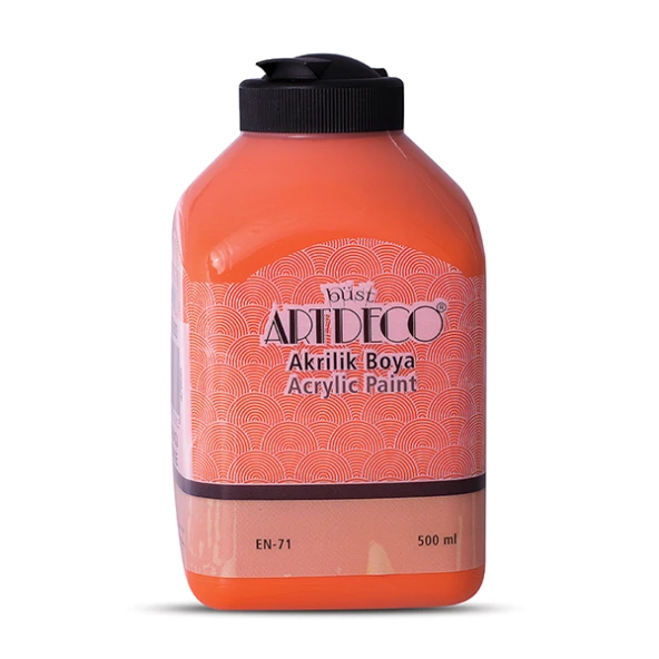 Artdeco Akrilik Boya 500 ML Turuncu 070L-3603 ürün görseli 1