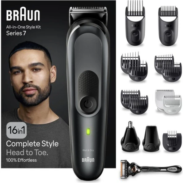 Braun Series 7 Mgk7470 16'Sı 1 Arada Erkek Bakım Kiti ürün görseli 1