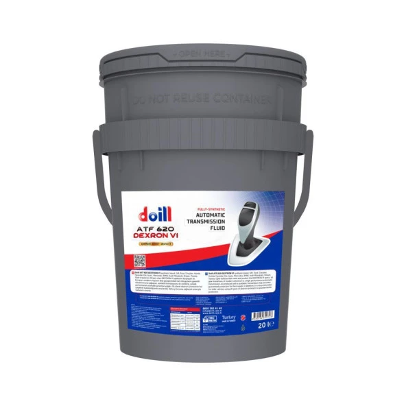Doill ATF 620 DEXRON VI-6 20 Litre Tam Sentetik Otomatik Şanzıman Yağı (Üretim Yılı: 2026) ürün görseli 1
