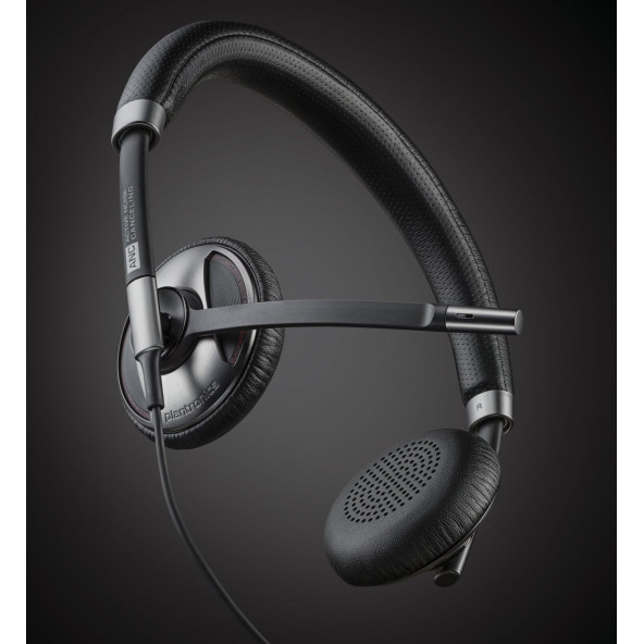 Plantronics Blackwire C725-M Çağrı Merkezi Kulaklığı (Aktif Gürültü Engelleme ) Ofis Kulaklığı ürün görseli 1