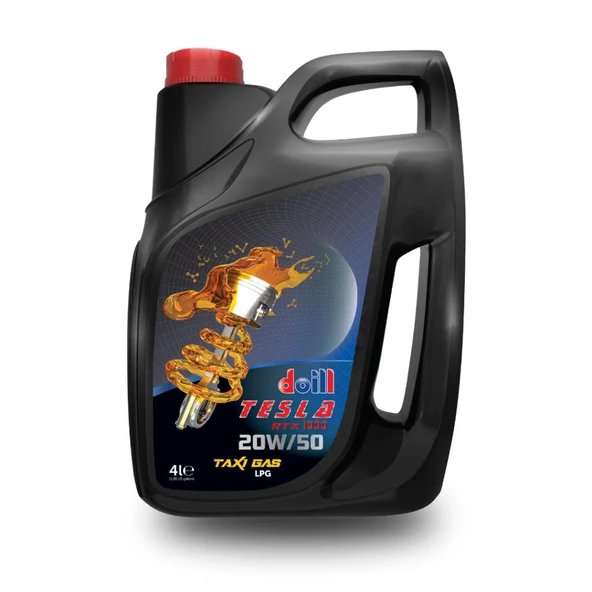 TESLA 20W-50 API SG/CD 4 Litre Motor Yağı (Üretim Yılı: 2026) ürün görseli 1