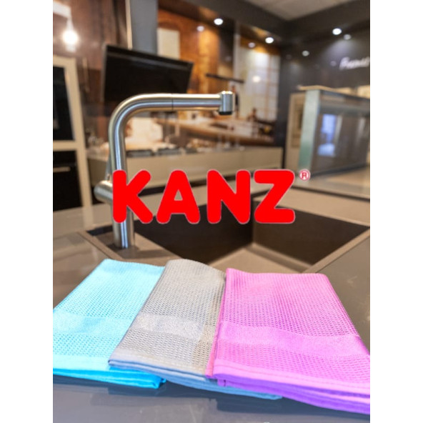 Kanz 3'lü Alman Mikrofiber Temizlik Bezi (2'li Set) ürün görseli 1