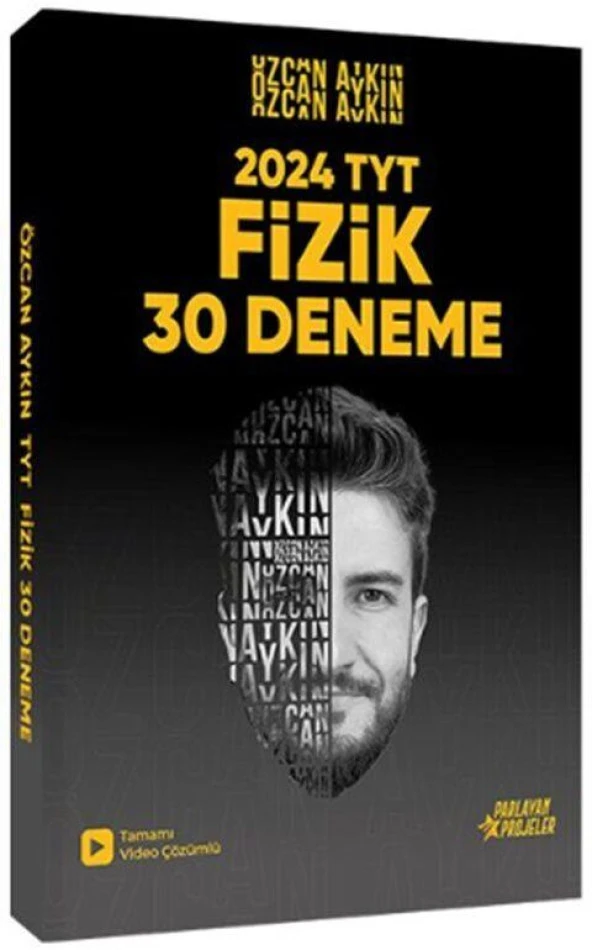 2024 TYT Fizik 30 Deneme Özcan Aykın Parlayan Projeler ürün görseli 1
