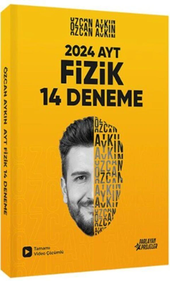 2024 AYT Fizik 14 Deneme Özcan Aykın Parlayan Projeler ürün görseli 1