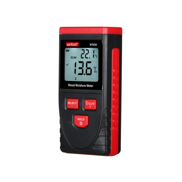 WINTACT WT630 Temassız Ahşap Kereste Nem Ölçer ürün görseli 1