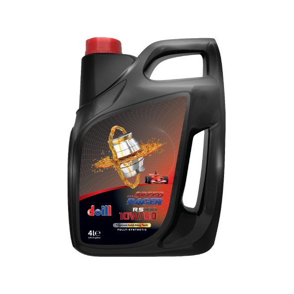 Doill SPEED RACER 10W-60 API SN/CF ACEA A3/B4 4 Litre Tam Sentetik Motor Yağı (Üretim Yılı: 2026) ürün görseli 1