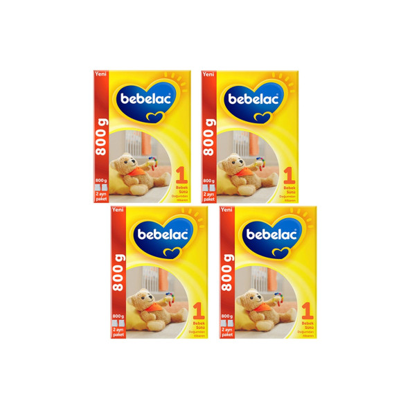 Bebelac 1 Bebek Sütü 800 gr 4 Adet ürün görseli 1
