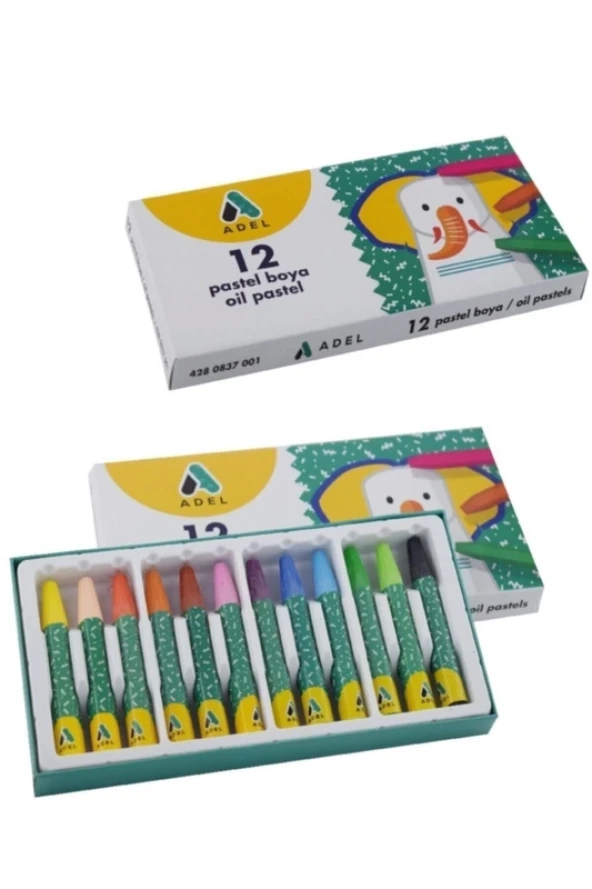 ADEL PASTEL BOYA 12 RENK (4280837002) ürün görseli 1