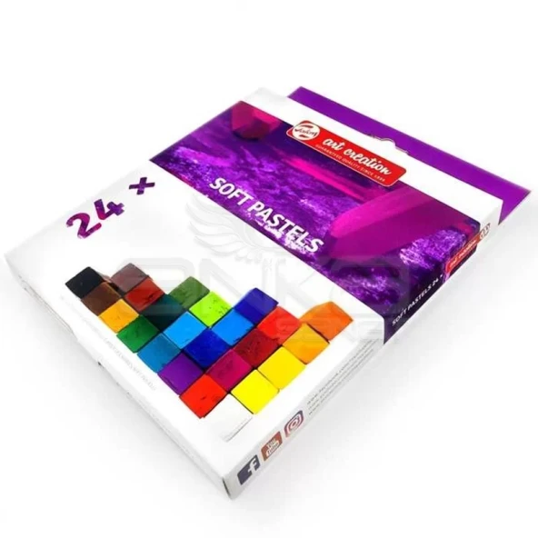 Talens Art Creation Soft Pastel 24lü Kod:9024 ürün görseli 1