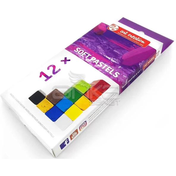 Talens Art Creation Soft Pastel 12li Kod:9012 ürün görseli 1