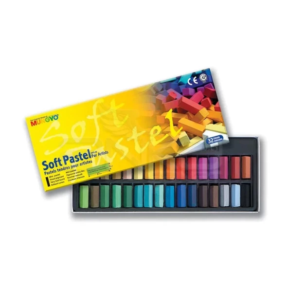 Mungyo Soft Pastel 32li Set Yarım Boy ürün görseli 1