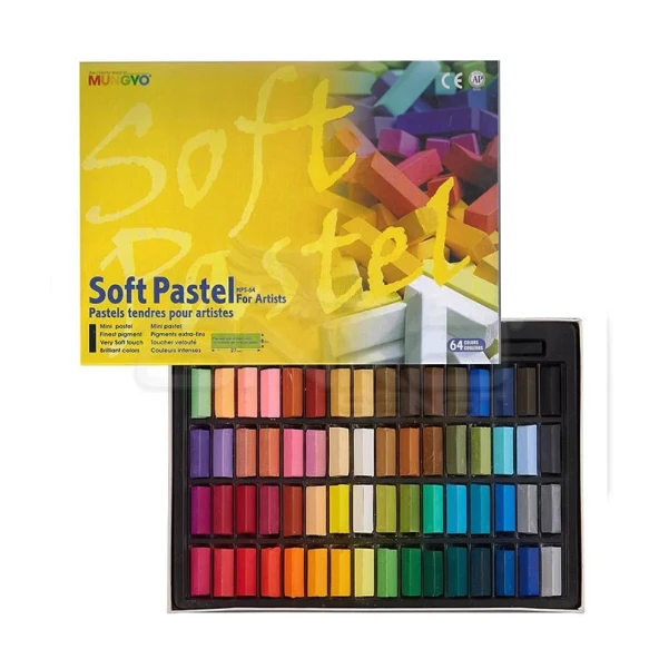 Mungyo Soft Pastel 64lü Set Yarım Boy ürün görseli 1