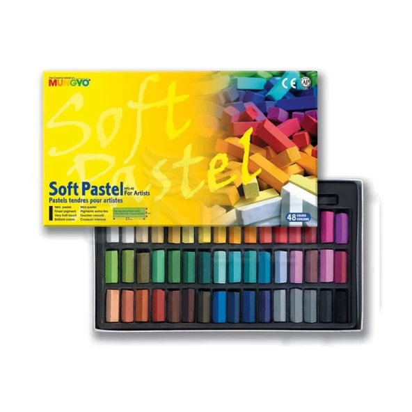 Mungyo Soft Pastel 48li Set Yarım Boy ürün görseli 1