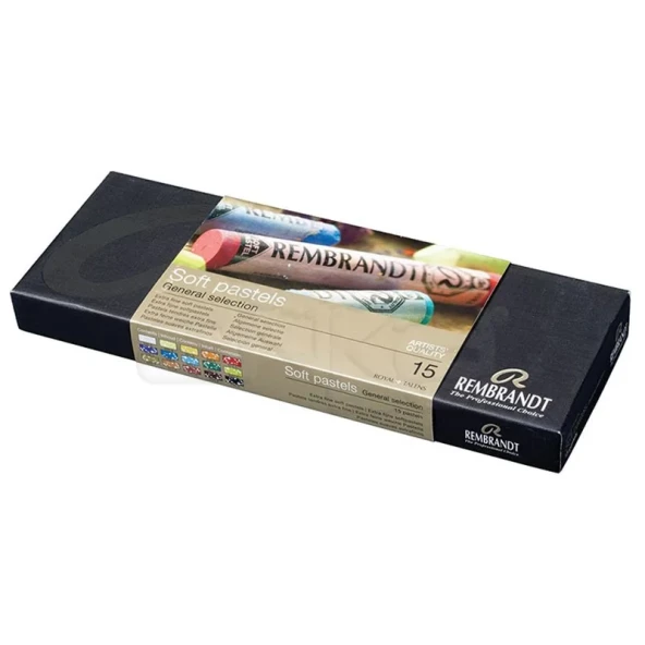 Rembrandt Soft Pastel Tam Boy 15li - Resim 2