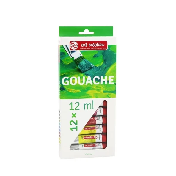 TALENS GUAJ BOYA SETİ 12 RENKx12ml (RT9021612M) ürün görseli 1