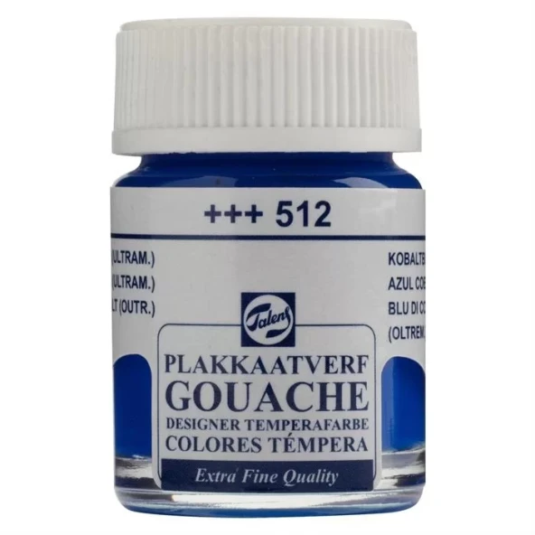 TALENS GUAJ BOYA 512 COBALT BLUE ULTRAMARİNE 16ml (08165122) ürün görseli 1