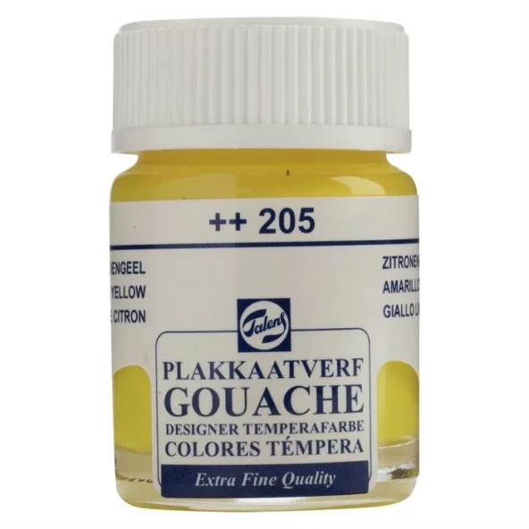 TALENS GUAJ BOYA 205 LEMON YELLOW 16ml (08162052) ürün görseli 1