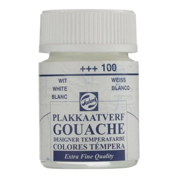 Talens Guaj Boya 16ml 100 White ürün görseli 1