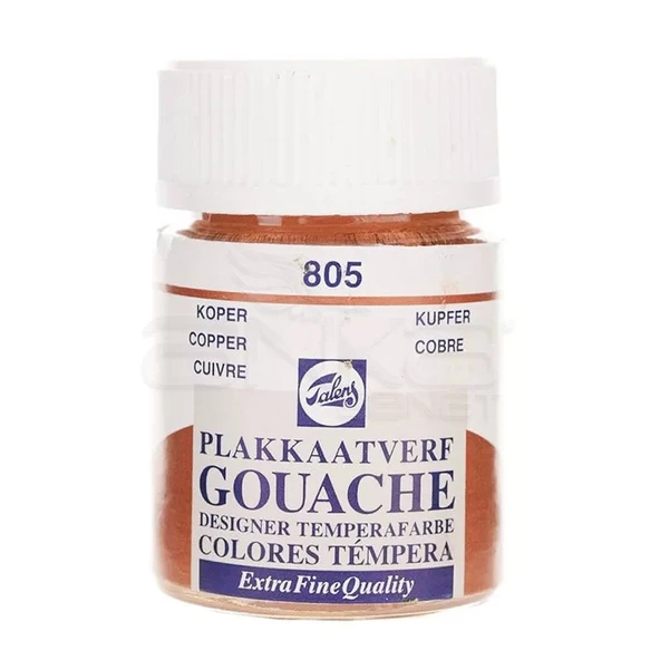 Talens Guaj Boya 16ml 805 Copper - Resim 2