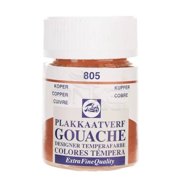 Talens Guaj Boya 16ml 805 Copper ürün görseli 1