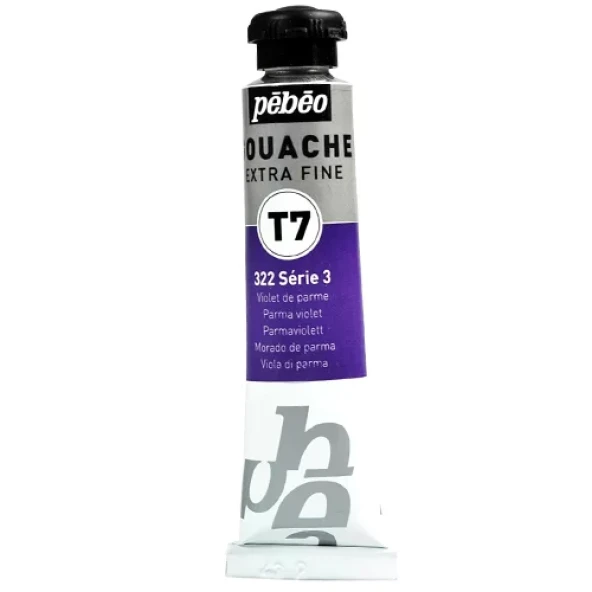 Pebeo Extrafine T7 Guaj Boya 20ml Seri:3 322 Parma Violet ürün görseli 1