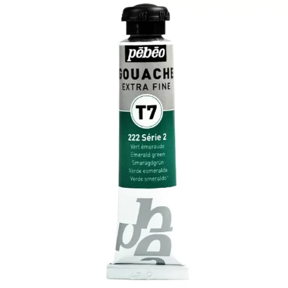 Pebeo Extrafine T7 Guaj Boya 20ml Seri:2 222 Emerald Green ürün görseli 1