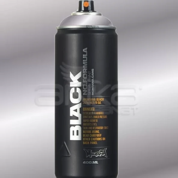Montana Black Sprey Boya 400ml BLKSİLVER Silverchrome ürün görseli 1