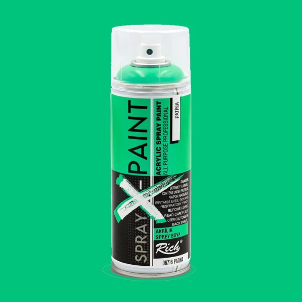 Rich Spray X-Paint Akrilik Sprey Boya 400ml Patina ürün görseli 1