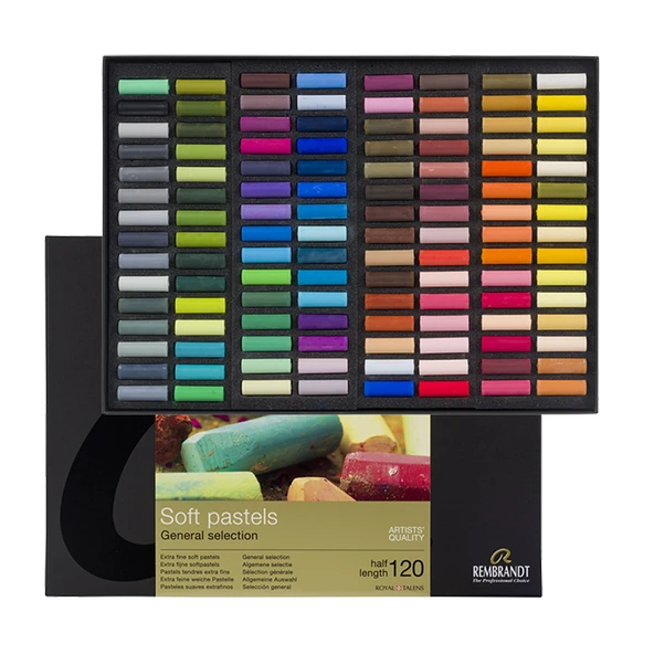 Rembrandt Soft Pastel Gen. Sele. yarım boy 120li Set ürün görseli 1
