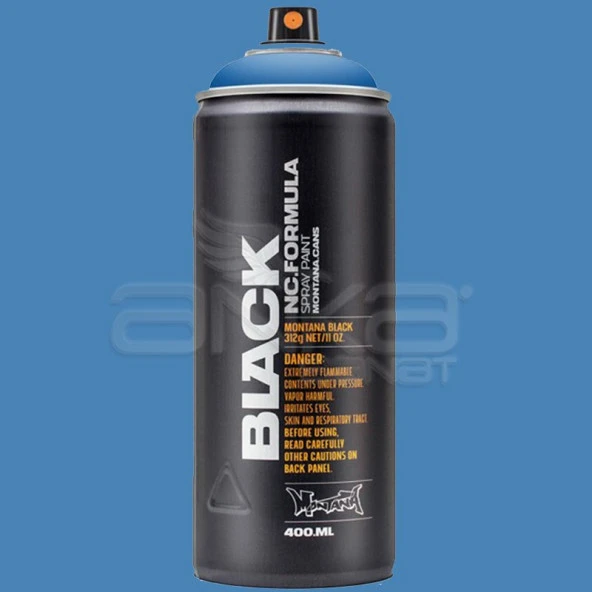 Montana Black Sprey Boya 400ml BLKP5000 Power Blue ürün görseli 1