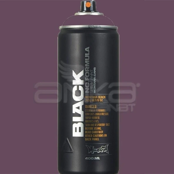 Montana Black Sprey Boya 400ml BLK4250 Liver ürün görseli 1