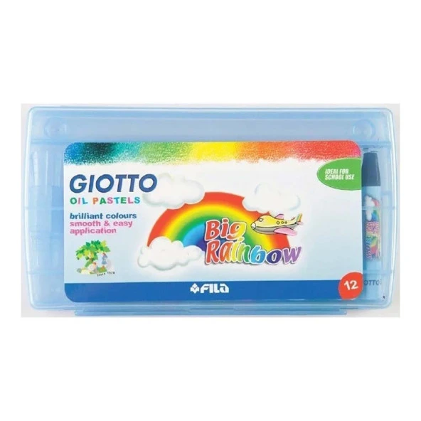 Giotto 12 Renk Yağlı Pastel Boya ürün görseli 1