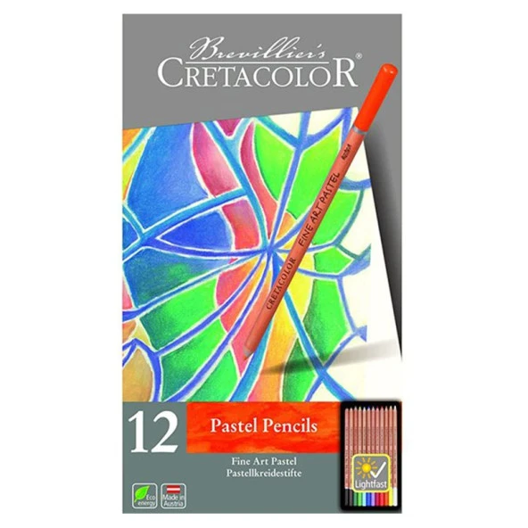 Cretacolor Fine Art Pastel Boya Kalem Seti 12li ürün görseli 1