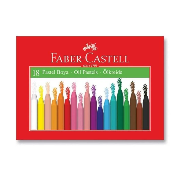 Faber Castell Redline Pastel Boya 18'li ürün görseli 1
