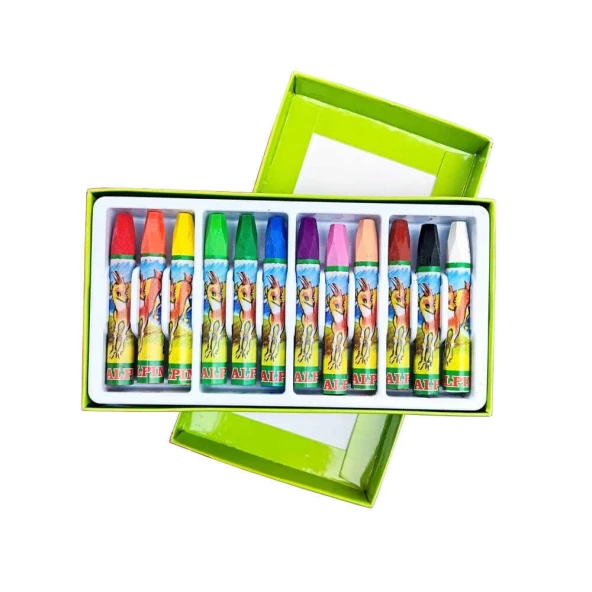 Alpino Pastel Boya Karton Kutu 12'li - Resim 3