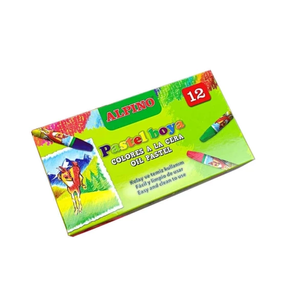 Alpino Pastel Boya Karton Kutu 12'li - Resim 4