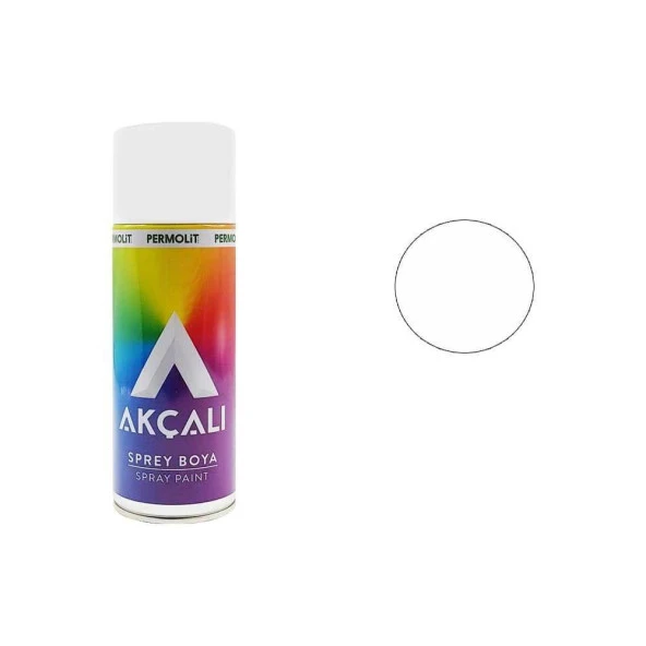 Akçalı Sprey Boya 400 ml Beyaz ürün görseli 1