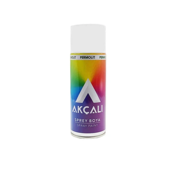 Akçalı Sprey Boya 400 ml Parlak Siyah - Resim 2