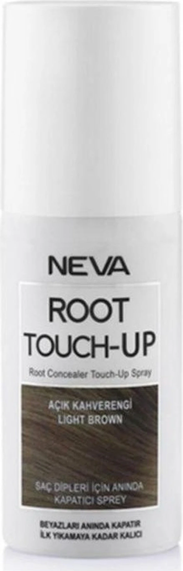 Neva Touch Up Root Touch Up Beyaz Saç Dipleri Için Anında Kapatıcı Sprey Açık Kahve 75ml ürün görseli 1
