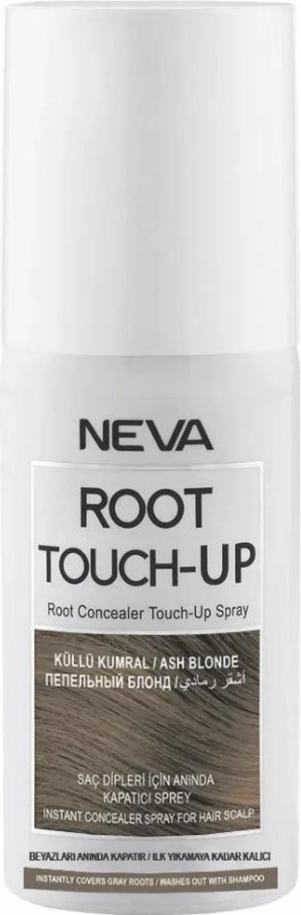 NEVA COLOR Neva Touch-Up Saç Kapatıcı Sprey Küllü Kumral 75 ml ürün görseli 1