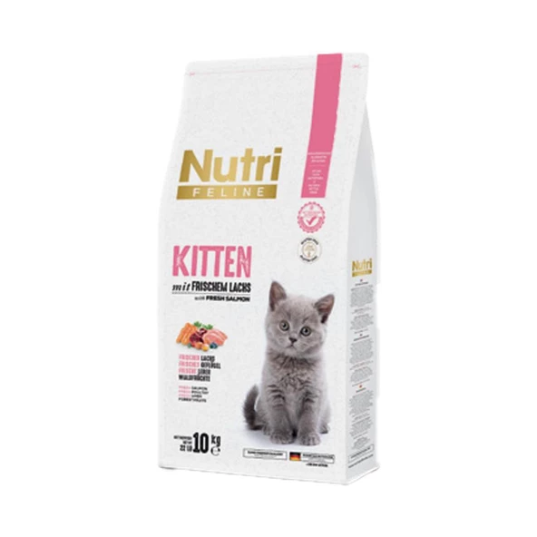 Kitten Somon Etli Yavru Kedi Maması 10Kg ürün görseli 1