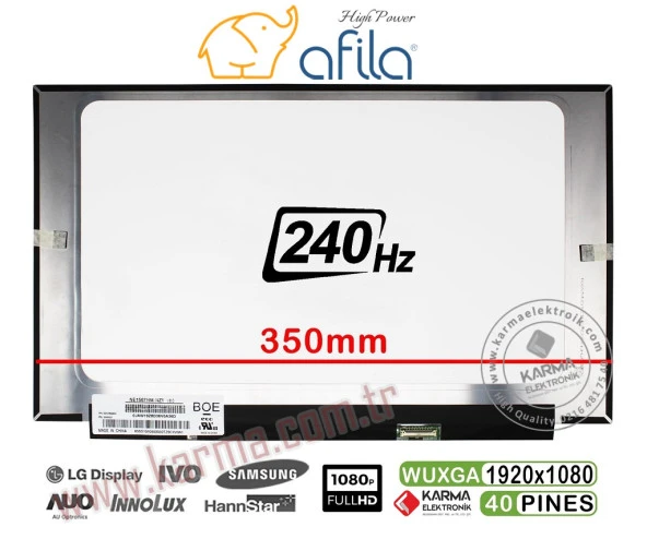 Casper Excalibur G900.1180-BQ70R-B uyumlu Lcd Ekran, Panel V1 (15.6 240hz) ürün görseli 1